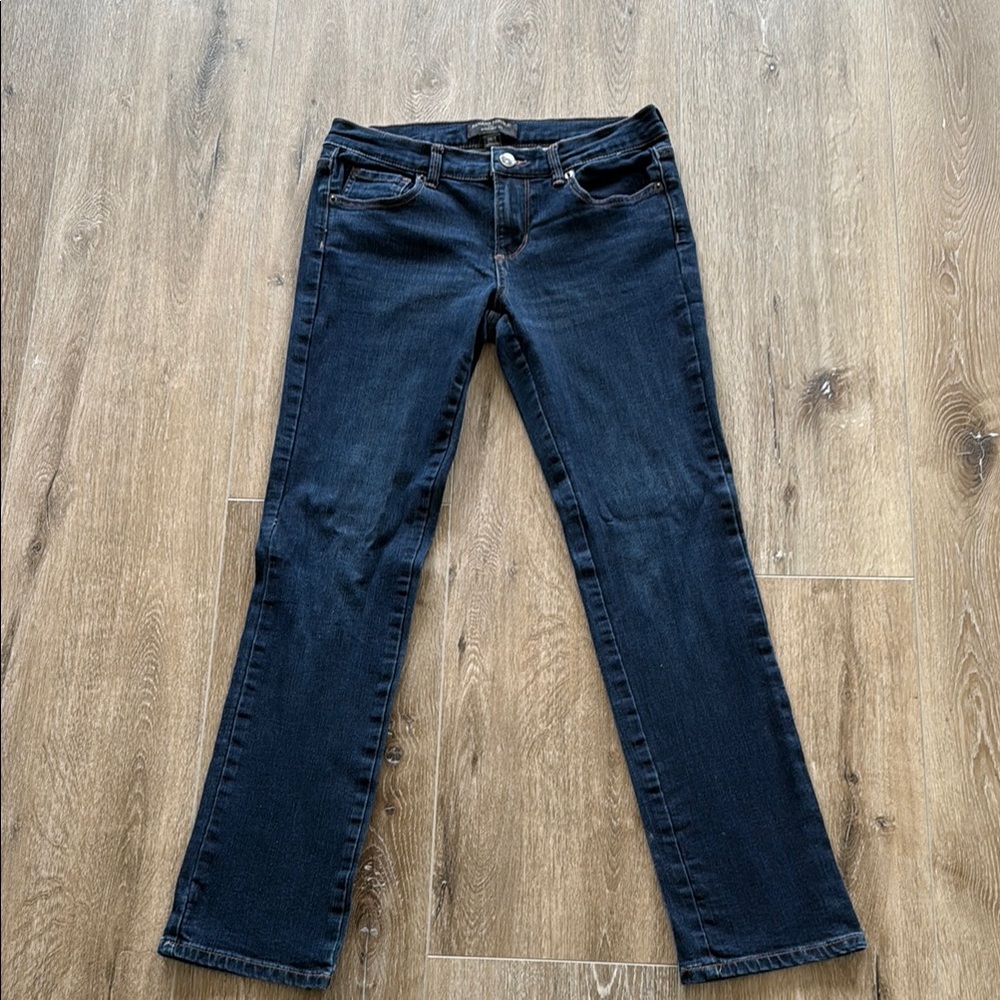 Banana Republic Dark Straight Leg Jeans